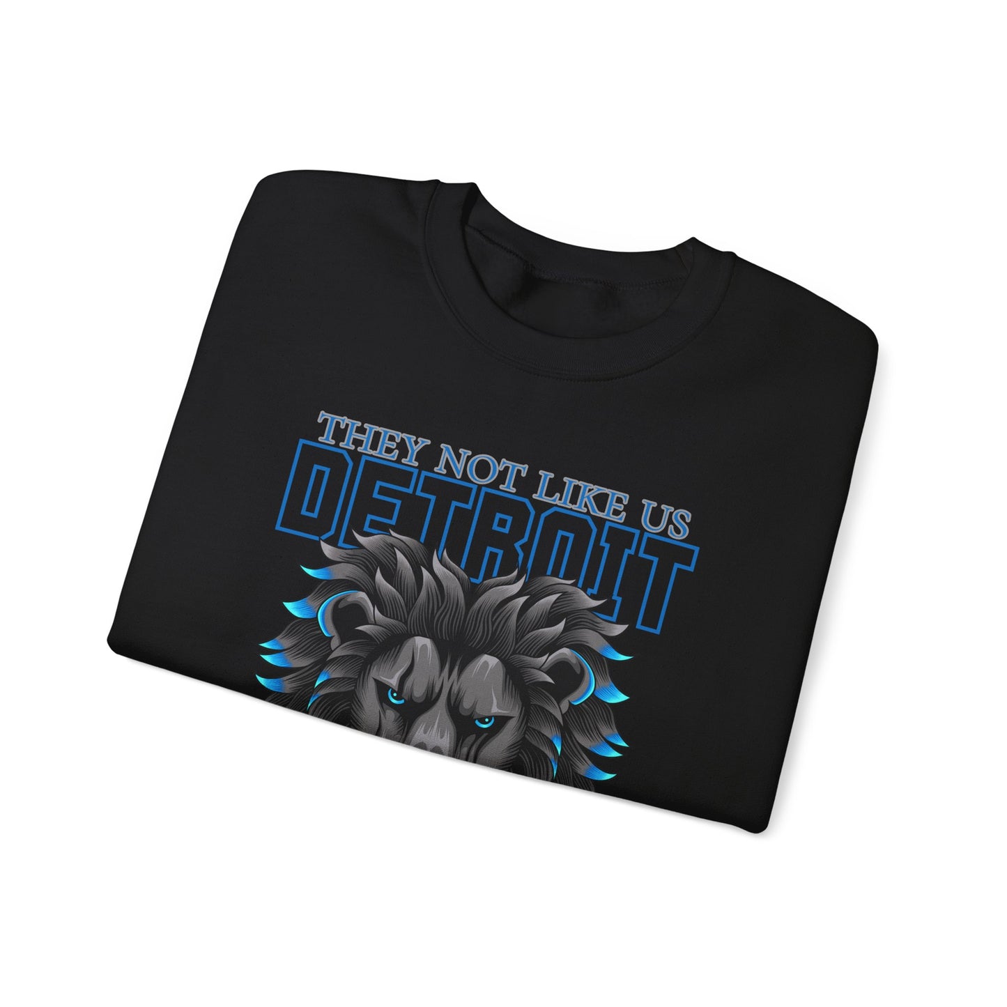 They Not Like Us Detroit  Crewneck Sweatshirt