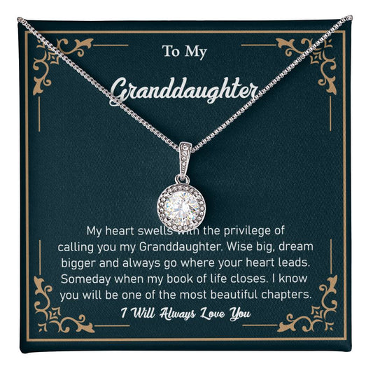 To My Granddaughter Necklace